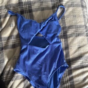Aerie Blue One-Piece Swimsuit